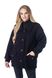 Модная женская куртка пальто от производителя 122 черный фото 1
