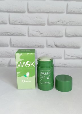 Глиняна маска стік для обличчя з зеленим чаєм O`CHEAL 1805603160 фото