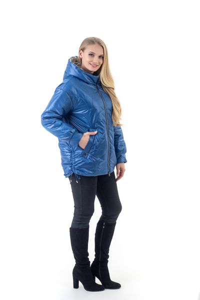 Стильная демисезонная куртка от производителя Liardi 118 голубой фото