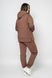Модный тёплый костюм трёхнитка с капюшоном к 1 капучино фото 3