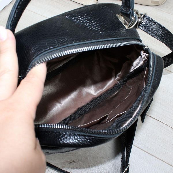 Шикарна сумочка з натуральної шкіри Д149 фото