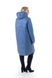 Женская куртка весенняя оптом и розницу 112 голубой фото 2