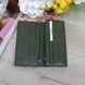 Жіночий шкіряний гаманець на магниті К200 зелений фото 5